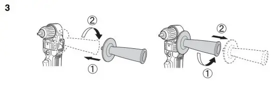 HiKOKI DN 18DSL Angle with Keyless Chuck - fig 3