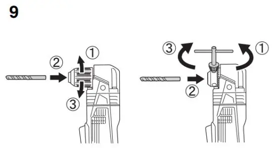 HiKOKI DN 18DSL Angle with Keyless Chuck - fig 9