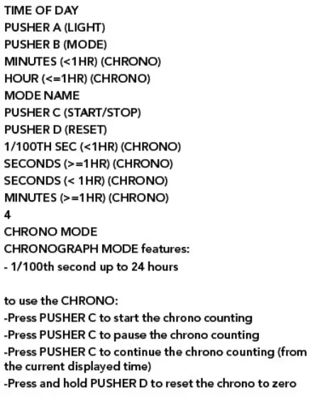 NIXON The Rhythm Watch 100 Meter Digital User Manual - Countdown Heat timer mode