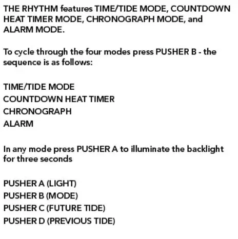 NIXON The Rhythm Watch 100 Meter Digital User Manual - Product Overview