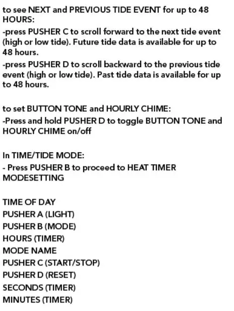 NIXON The Rhythm Watch 100 Meter Digital User Manual - Setting the time