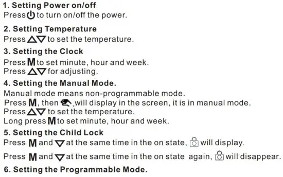 FIG 7 Thermostat Operation Instruction.JPG