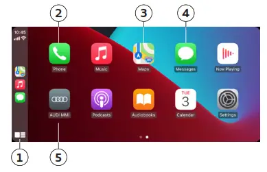 myAudi IQ 2021 Audi Q7 - car font - Recognitjion
