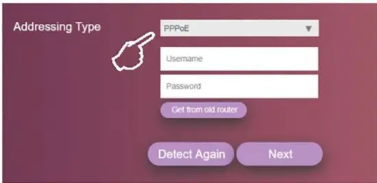 FIG 8 Connect to the Internet- PPPoE