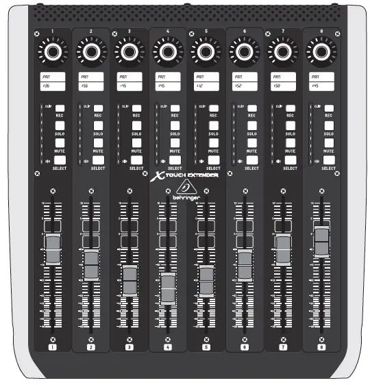 Behringer X-touch Extender User Guide Behringer X-touch Extender User Guide