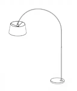 Johan Lewis Ribs Frosted Glass Pendant User Manual