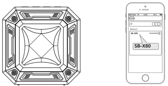 aiwa SB X80 Adventure Mini IP67 Bluetooth Speaker - Cannection