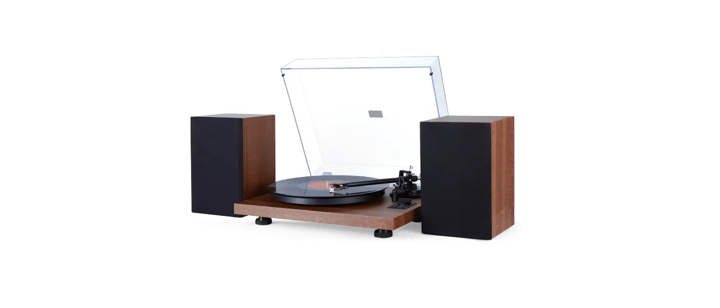 1byone H004 Turntable Hi-fi System With Speakers Instruction Manual 1byone H004 Turntable Hi-fi System With Speakers Instruction Manual