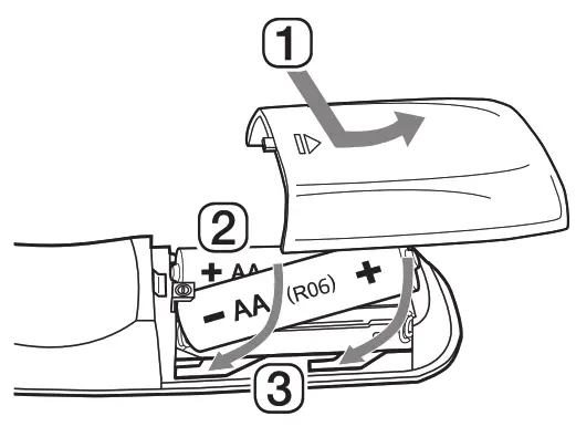 LG DSP2W Sound Bar - Battery