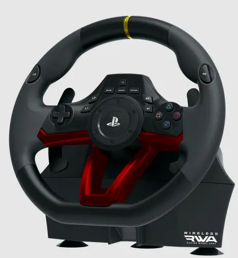 HORI Racing Wheel APEX Black Red Bluetooth-USB Steering wheel + Pedals-prod