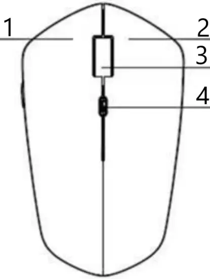 Mouses M108 Wired Mouse B
