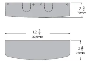 Optional, Non-handed Designer Series Metal Cover