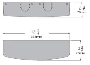 Optional, Non-handed Designer Series Metal Cover