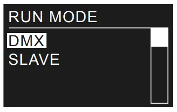 elumen8 ELUM135 Virtuoso 2000 Fresnel RGBAL - Run mode