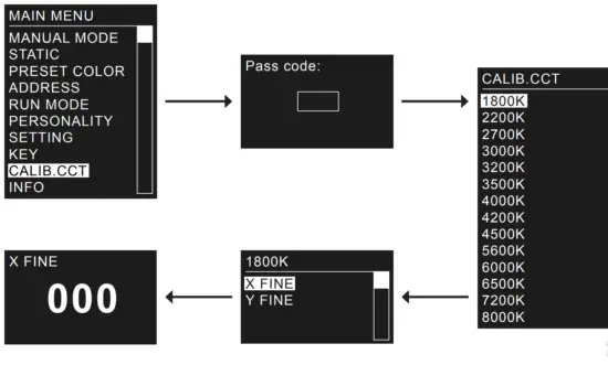 elumen8 ELUM135 Virtuoso 2000 Fresnel RGBAL - Safety lock 1