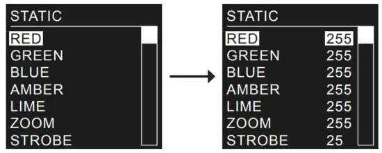 elumen8 ELUM135 Virtuoso 2000 Fresnel RGBAL - Static colour