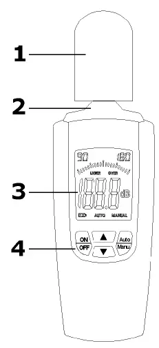 velleman M8080 Decibel MeteR 1