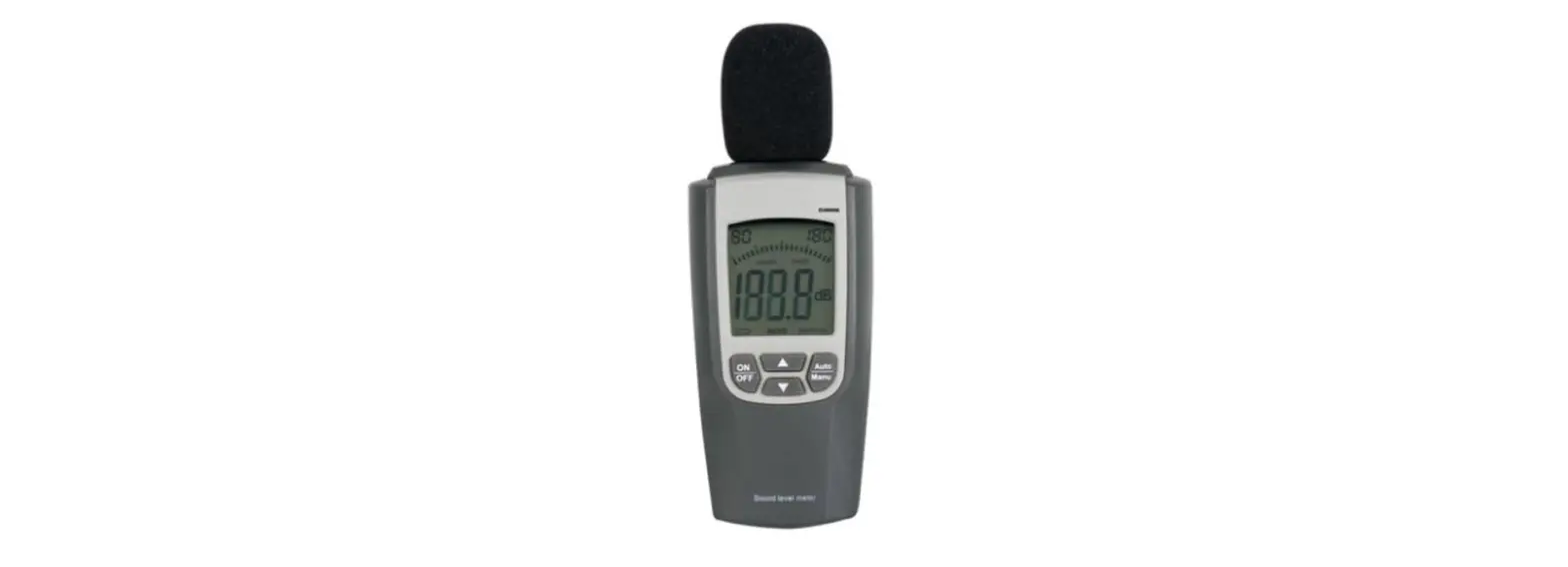 Velleman M8080 Decibel Meter User Manual