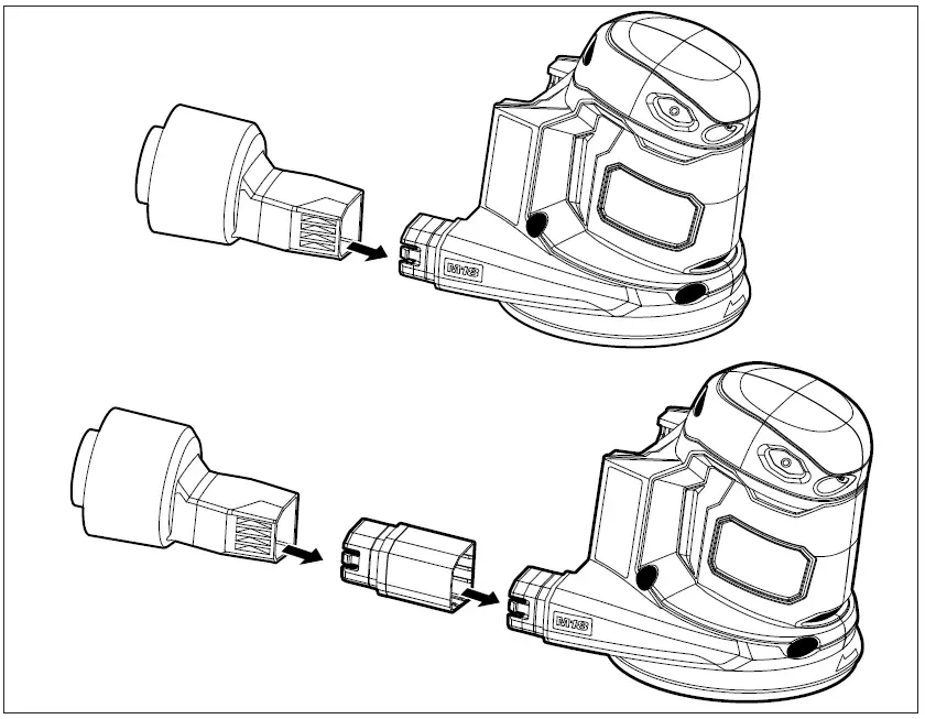 milwaukee M18 RANDOM ORBIT SANDER-5