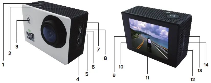 SENCOR 3CAM 4K04WR Outdoor Action Camera -