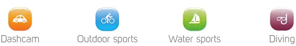 SENCOR 3CAM 4K04WR Outdoor Action Camera - DIVING