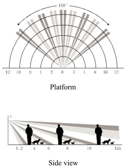 HEIMAN HM-807DWP Digital Passive Infrared Motion Detector - Dedecting