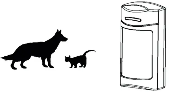 HEIMAN HM-807DWP Digital Passive Infrared Motion Detector - Product