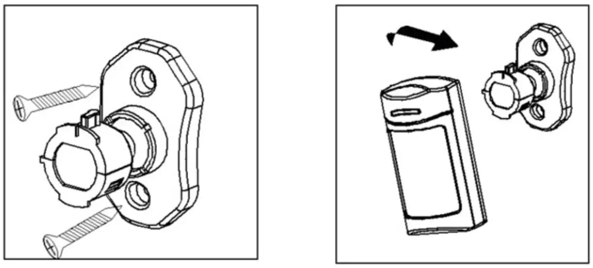 HEIMAN HM-807DWP Digital Passive Infrared Motion Detector - Profile