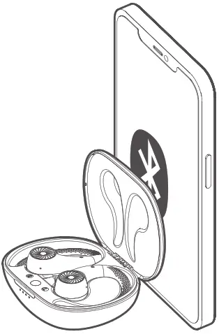 Tribit BTH95 True Wireless H1 Earbuds - Bluetooth