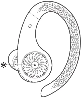 Tribit BTH95 True Wireless H1 Earbuds - Light Instruction