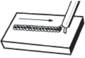 MASTERCRAFT ARC Stick Welde the weld joint