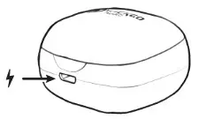 WICKED AUDIO Axoma Wireless Earbuds - Charging 1