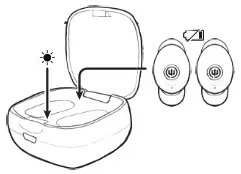 WICKED AUDIO Axoma Wireless Earbuds - Charging 4