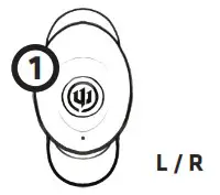 WICKED AUDIO Axoma Wireless Earbuds - Functions 1