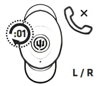 WICKED AUDIO Axoma Wireless Earbuds - Functions 6