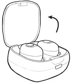 WICKED AUDIO Axoma Wireless Earbuds - Turning Earbuds on off 1