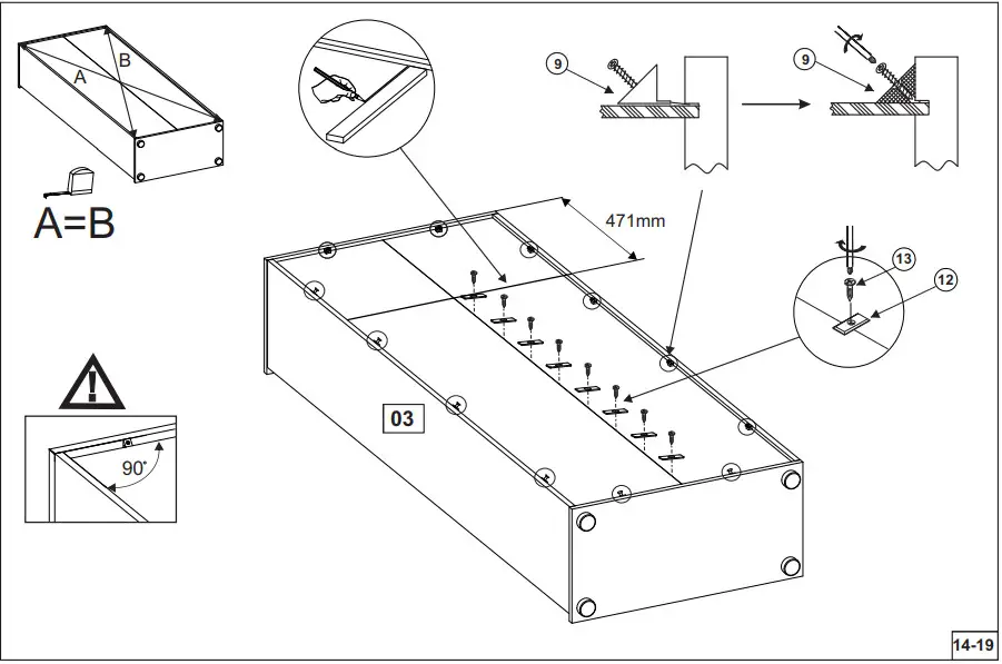 InterLink 19500110 Gallo HHS Household Cupboard - GALLO HHS 10