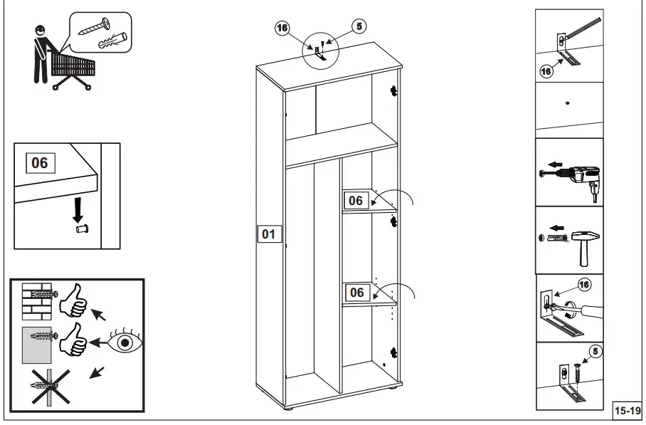 InterLink 19500110 Gallo HHS Household Cupboard - GALLO HHS 11