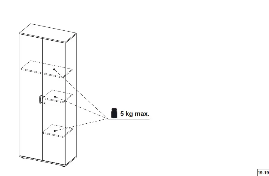 InterLink 19500110 Gallo HHS Household Cupboard - GALLO HHS 15