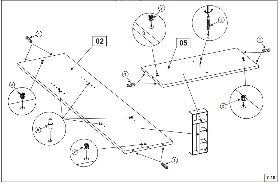 InterLink 19500110 Gallo HHS Household Cupboard - GALLO HHS 3