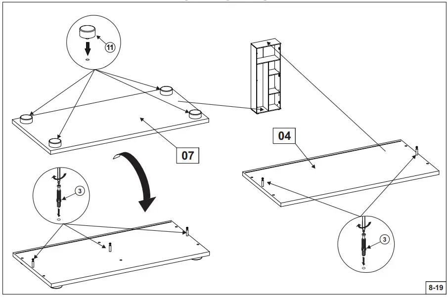 InterLink 19500110 Gallo HHS Household Cupboard - GALLO HHS 4