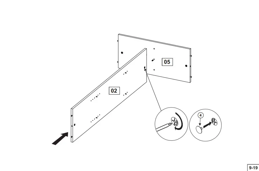 InterLink 19500110 Gallo HHS Household Cupboard - GALLO HHS 5