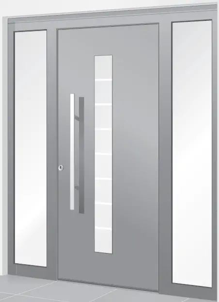 HORMANN BA B168xH238 Aluminium Entrance Door product