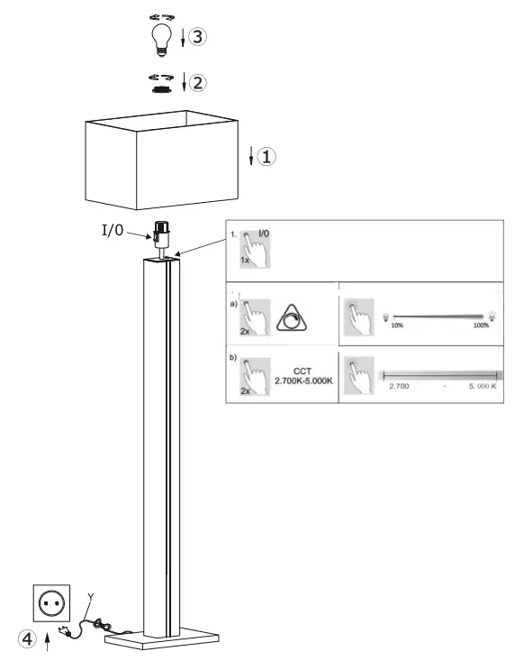 Paul Neuhaus 11422 Floor Lamp-4