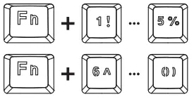 KRUX Atax Pro RGB Gaming Keyboard - 6