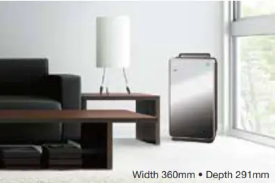 HITACHI Air Conditioner - Slim design
