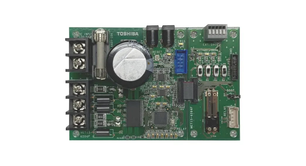 Toshiba Tpd4204f Dc 300v Input Bldc Motor Sensorless Control Circuit User Guide