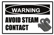 groen SSB-3E Series Domestic Smartsteam100 Boilerless Steamer - Warning2