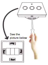 MOES MS-1LW-N-110 Touch Wall Single Live Wire Smart Switch-5