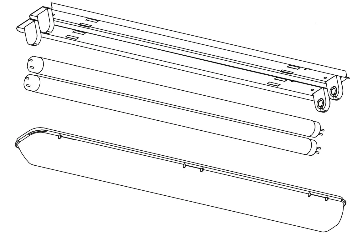LED s light IP65 Tri-Proof LED -parts2